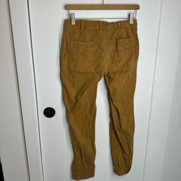 Anthropologie The Wanderer Utility Cargo Crop Pants Honey Tan Size 26 - Picture 4 of 6
